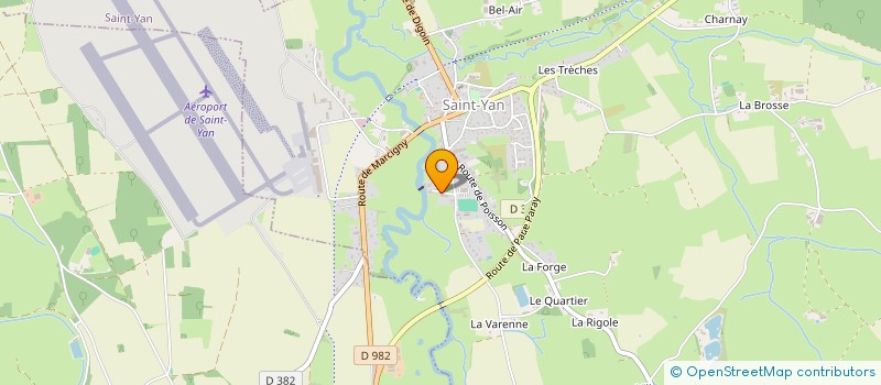 localisation de l'entreprise BRIVOT ET SUCCESSEURS à SAINT-YAN