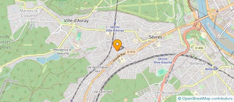 localisation de l'entreprise BRIXELMONT  SEVRES