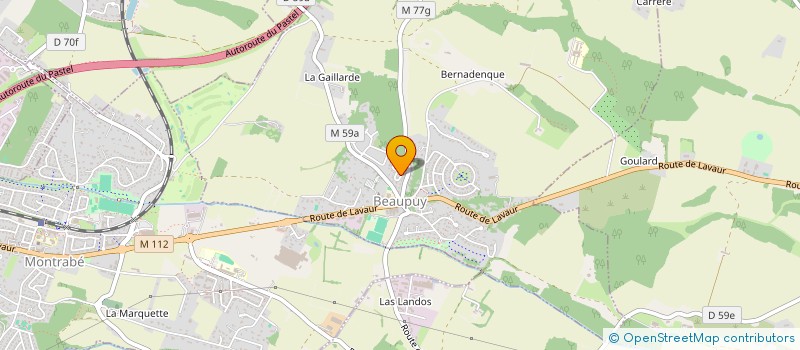 localisation de l'entreprise BRIYO31  BEAUPUY