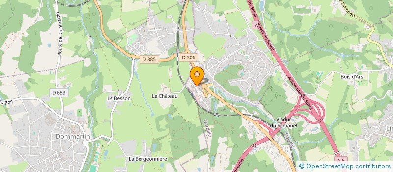 localisation de l'entreprise BRIZE FP  LISSIEU