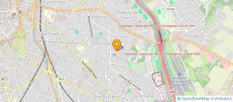 localisation de l'entreprise BRIZI PELLEGRINI à TOULOUSE