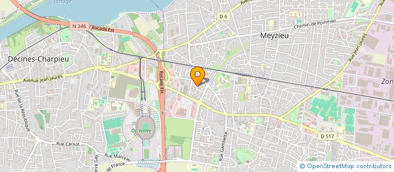 localisation de l'entreprise BRIZINI BUREAU D'ETUDE à MEYZIEU