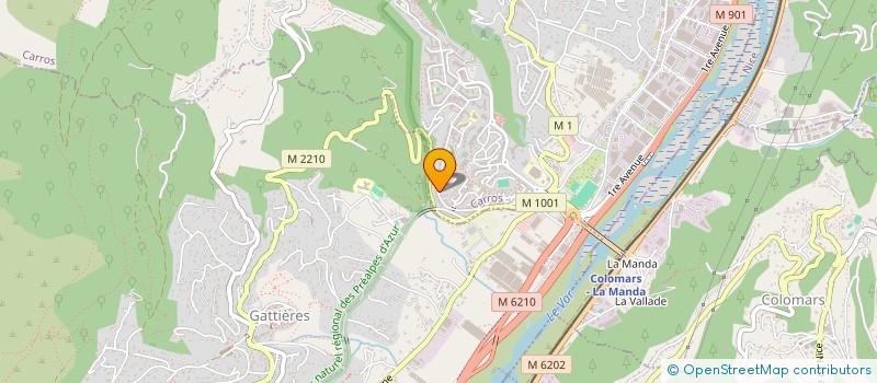 localisation de l'entreprise BRIZZI FILLES à CARROS