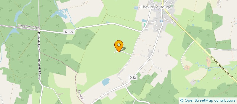 localisation de l'entreprise BRJ  BAUGE-EN-ANJOU