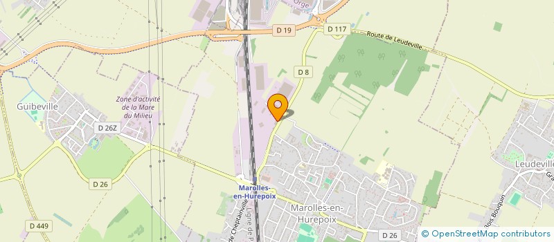 localisation de l'entreprise BRK  GRIGNY