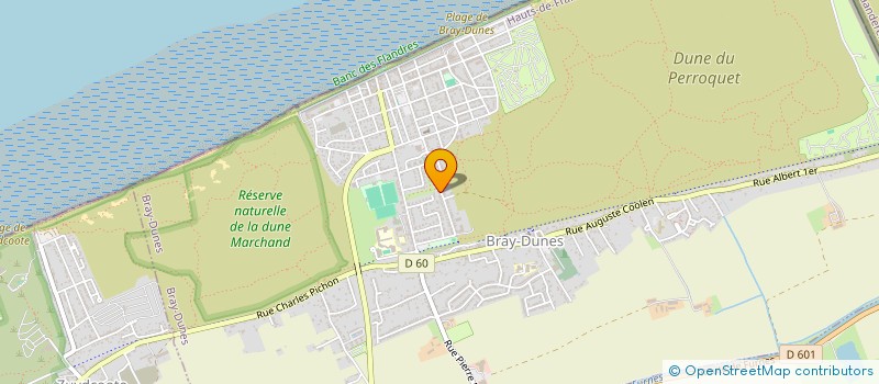 localisation de l'entreprise BRL  BRAY-DUNES