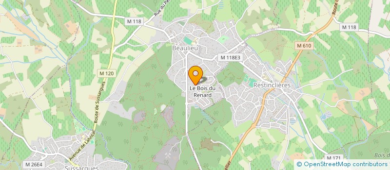 localisation de l'entreprise BRL RENARD SECTEUR 8  BEAULIEU