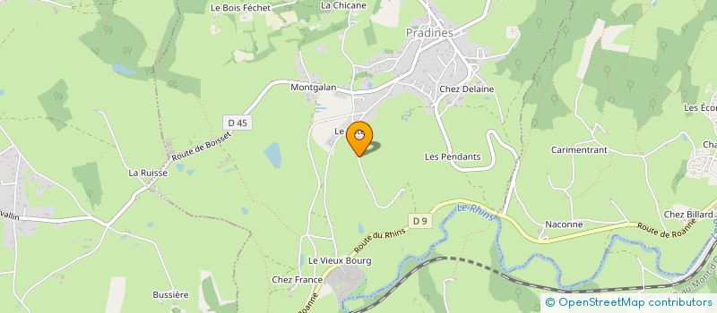 localisation de l'entreprise BRL TEAM  PRADINES