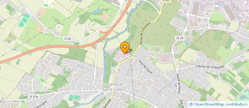 localisation de l'entreprise BRLH IMMO RENNES  LA SALVETAT-SAINT-GILLES