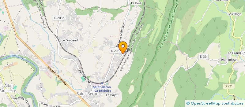 localisation de l'entreprise BRM AIR COMPRIME  SAINT-BERON