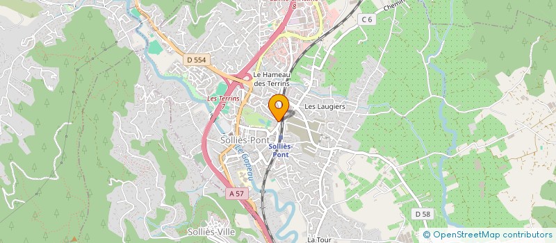 localisation de l'entreprise BRM.AS  SOLLIES-PONT