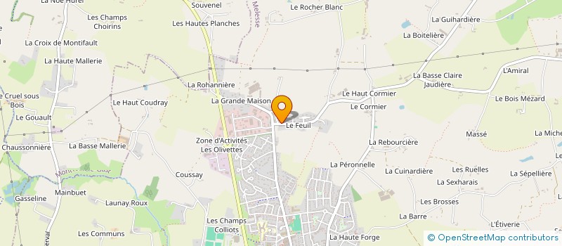 localisation de l'entreprise BRMC  MELESSE