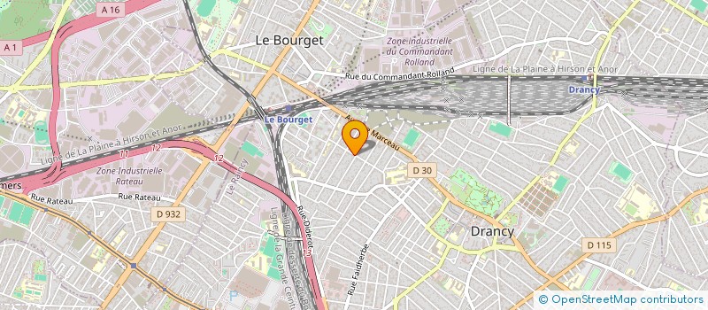 localisation de l'entreprise BRMG CONSTRUCTION à DRANCY