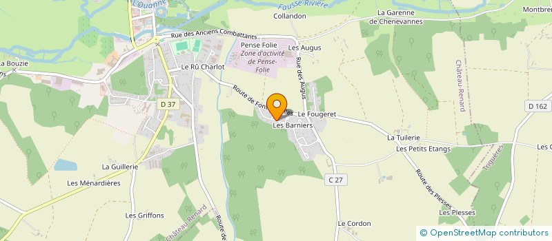 localisation de l'entreprise BRN IMMO à CHATEAU-RENARD