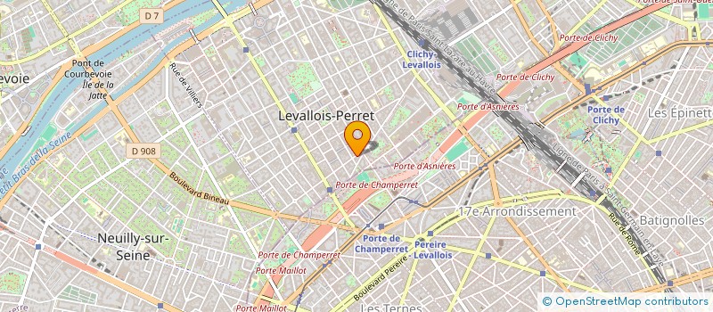 localisation de l'entreprise BRN2 à LEVALLOIS-PERRET