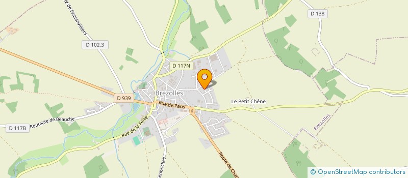 localisation de l'entreprise BRN28TRANSPORTS à BREZOLLES