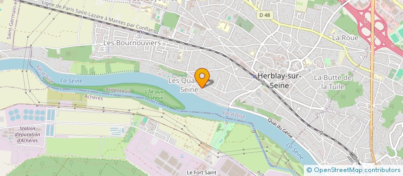 localisation de l'entreprise BRNB  HERBLAY-SUR-SEINE