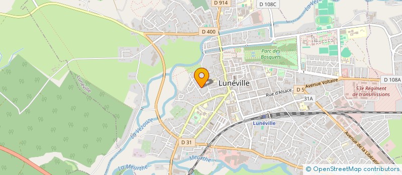 localisation de l'entreprise BRNCM CAPITAL  LUNEVILLE