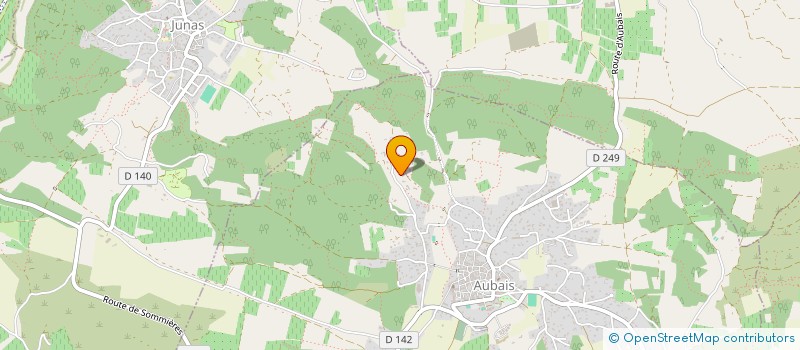 localisation de l'entreprise BRNCM PARTNER  AUBAIS