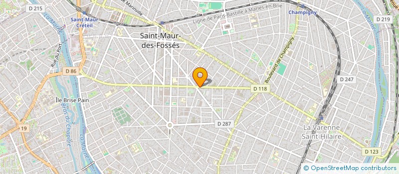 localisation de l'entreprise BRO COMPANY à SAINT-MAUR-DES-FOSSES