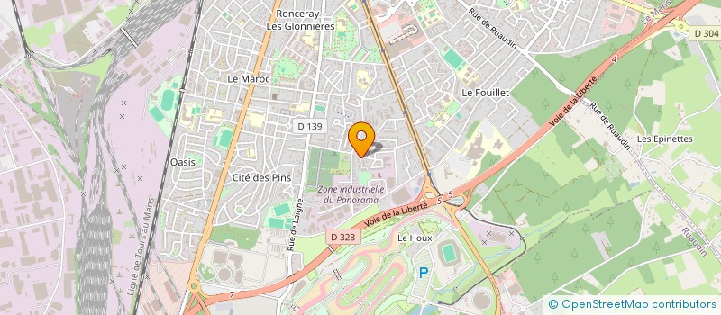 localisation de l'entreprise BRO'COMPETITION  LE MANS