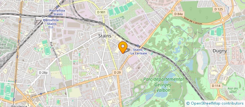 localisation de l'entreprise BRO ECOLUX SASU  STAINS
