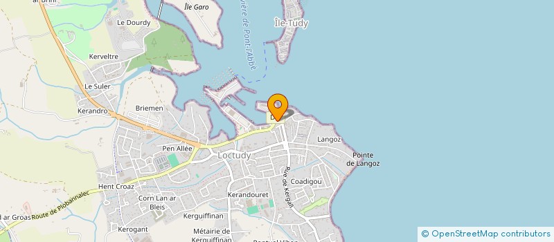 localisation de l'entreprise BRO G&C  LOCTUDY