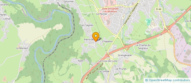 localisation de l'entreprise BRO GAMES EDITION  MONISTROL-SUR-LOIRE