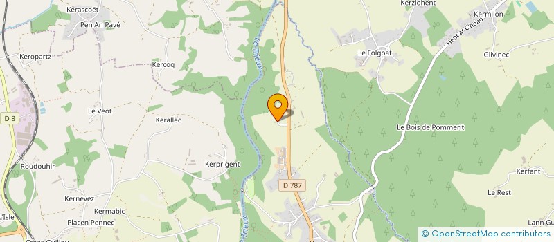 localisation de l'entreprise BRO GOZH  PABU