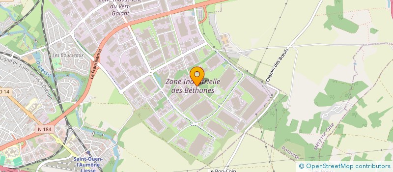 localisation de l'entreprise BRO IMMO INVEST à SAINT-OUEN-L'AUMONE