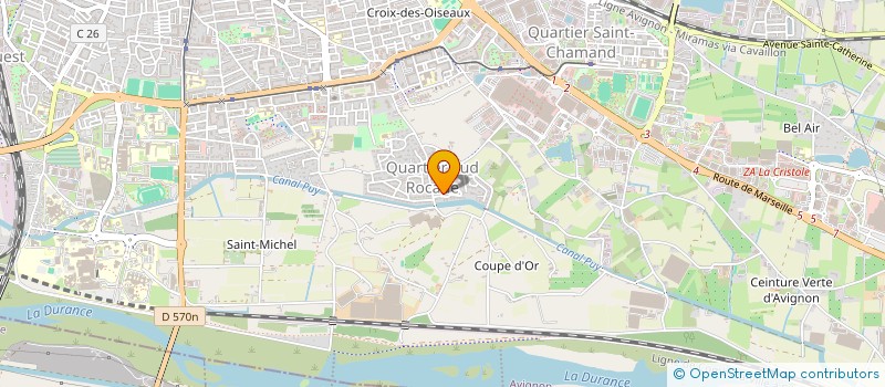 localisation de l'entreprise BRO IMMOBILIER  AVIGNON