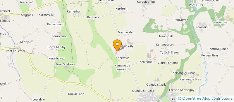 localisation de l'entreprise BRO LEON IMMOBILIER  PLOUGUIN