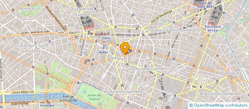 localisation de l'entreprise BROAD-CAST à PARIS