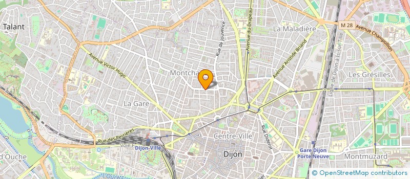 localisation de l'entreprise BROADJ à DIJON