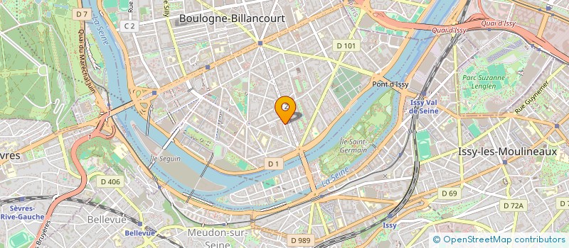 localisation de l'entreprise BROADNEST PARTNERS à BOULOGNE-BILLANCOURT