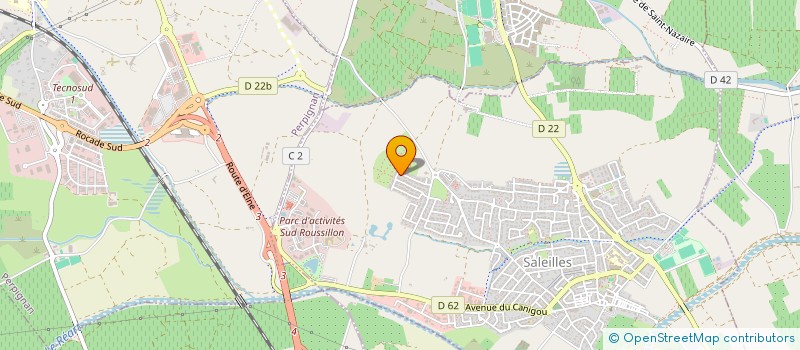localisation de l'entreprise BROADWAY  SALEILLES