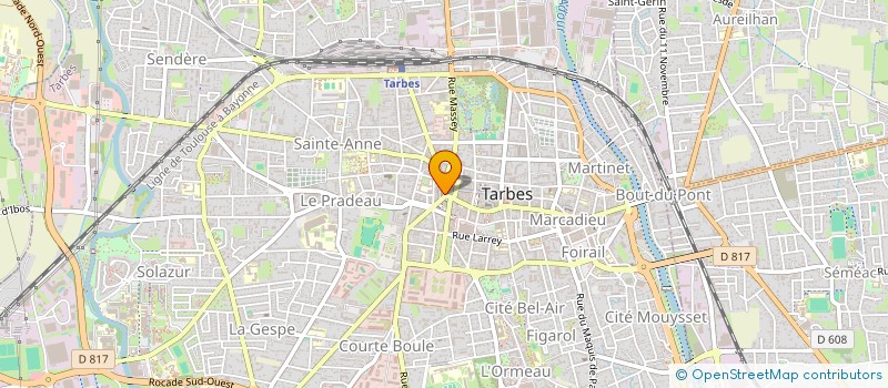 localisation de l'entreprise BROADWAY  TARBES