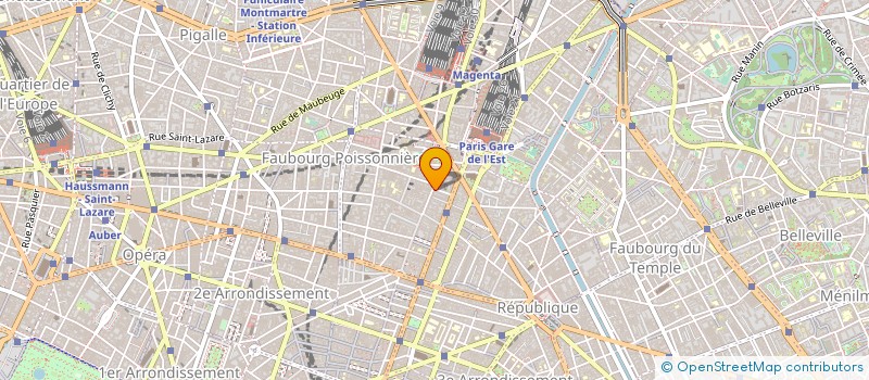 localisation de l'entreprise BROADWAY FOODS VIDEO  PARIS