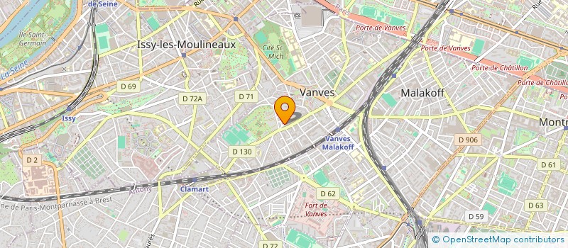 localisation de l'entreprise BROADY SOLUTIONS à VANVES
