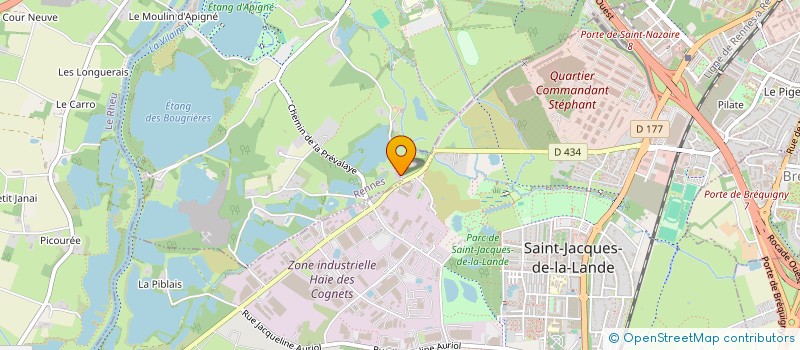 localisation de l'entreprise BROAP  RENNES