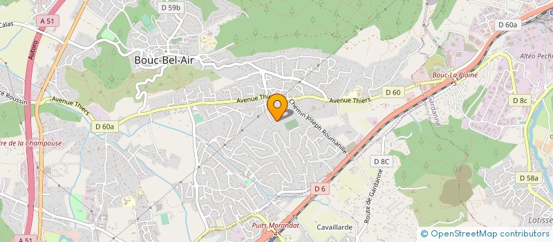 localisation de l'entreprise BROBART à BOUC-BEL-AIR