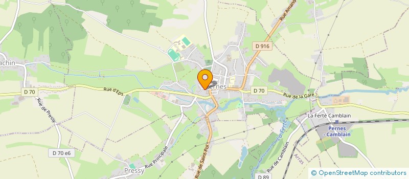 localisation de l'entreprise BROBAT  FONTAINE-LES-HERMANS