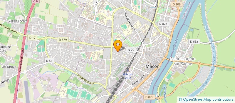 localisation de l'entreprise BROC'CONCEPT  MACON