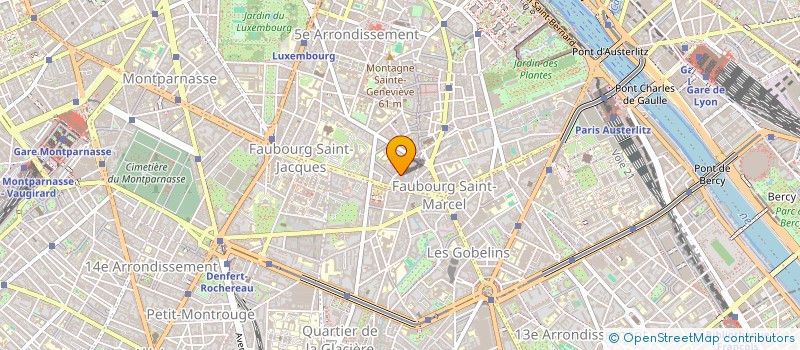 localisation de l'entreprise BROCA  PARIS