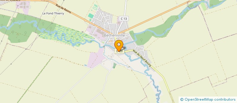 localisation de l'entreprise BROCANTE BEINE  BEINE-NAUROY