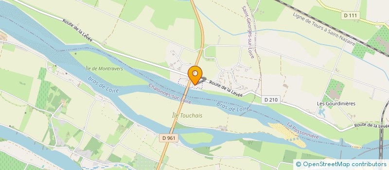 localisation de l'entreprise BROCANTE DU GRAND BRAS  SAINT-GEORGES-SUR-LOIRE