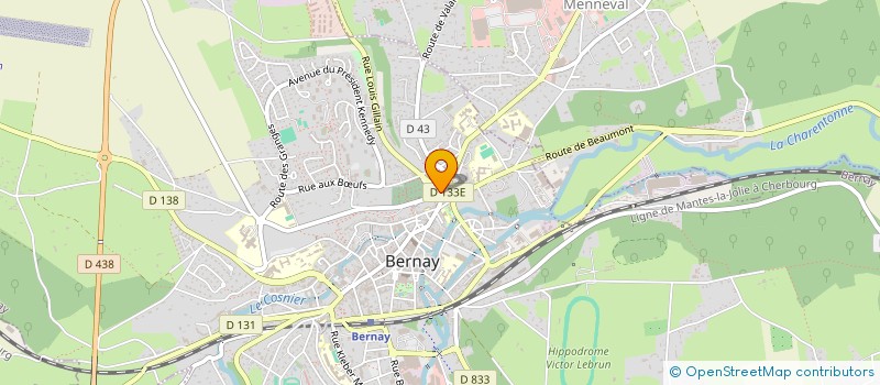 localisation de l'entreprise BROCANTE DU LIEUVIN à BERNAY