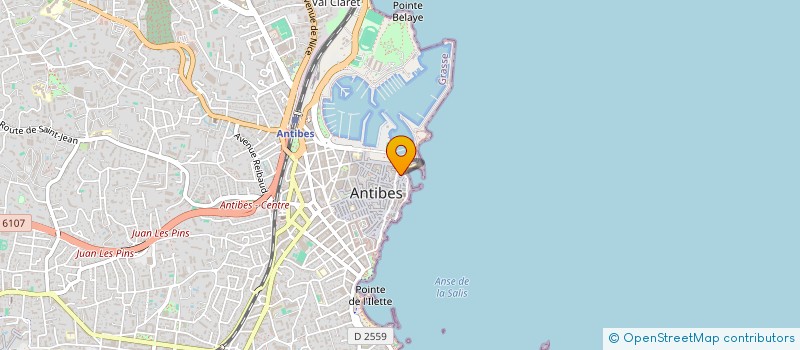 localisation de l'entreprise BROCANTE DU PORT à ANTIBES