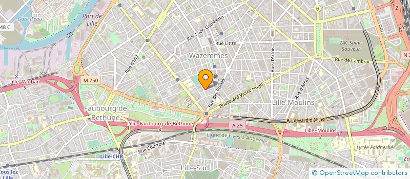 localisation de l'entreprise BROCANTE EN NORD à LILLE