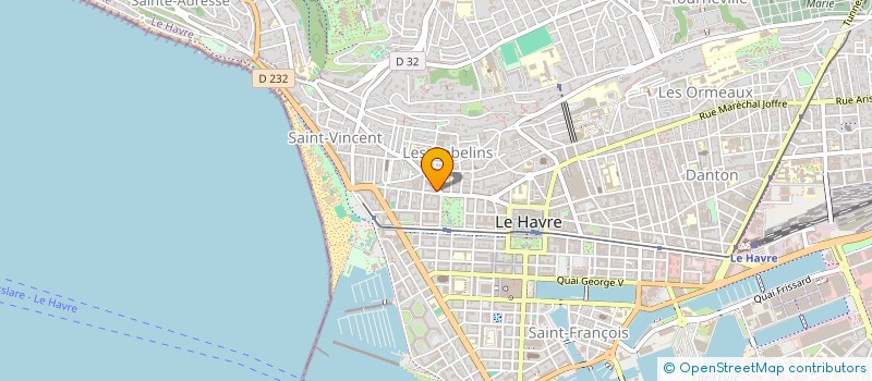 localisation de l'entreprise BROCANTE SAINT ROCH à LE HAVRE